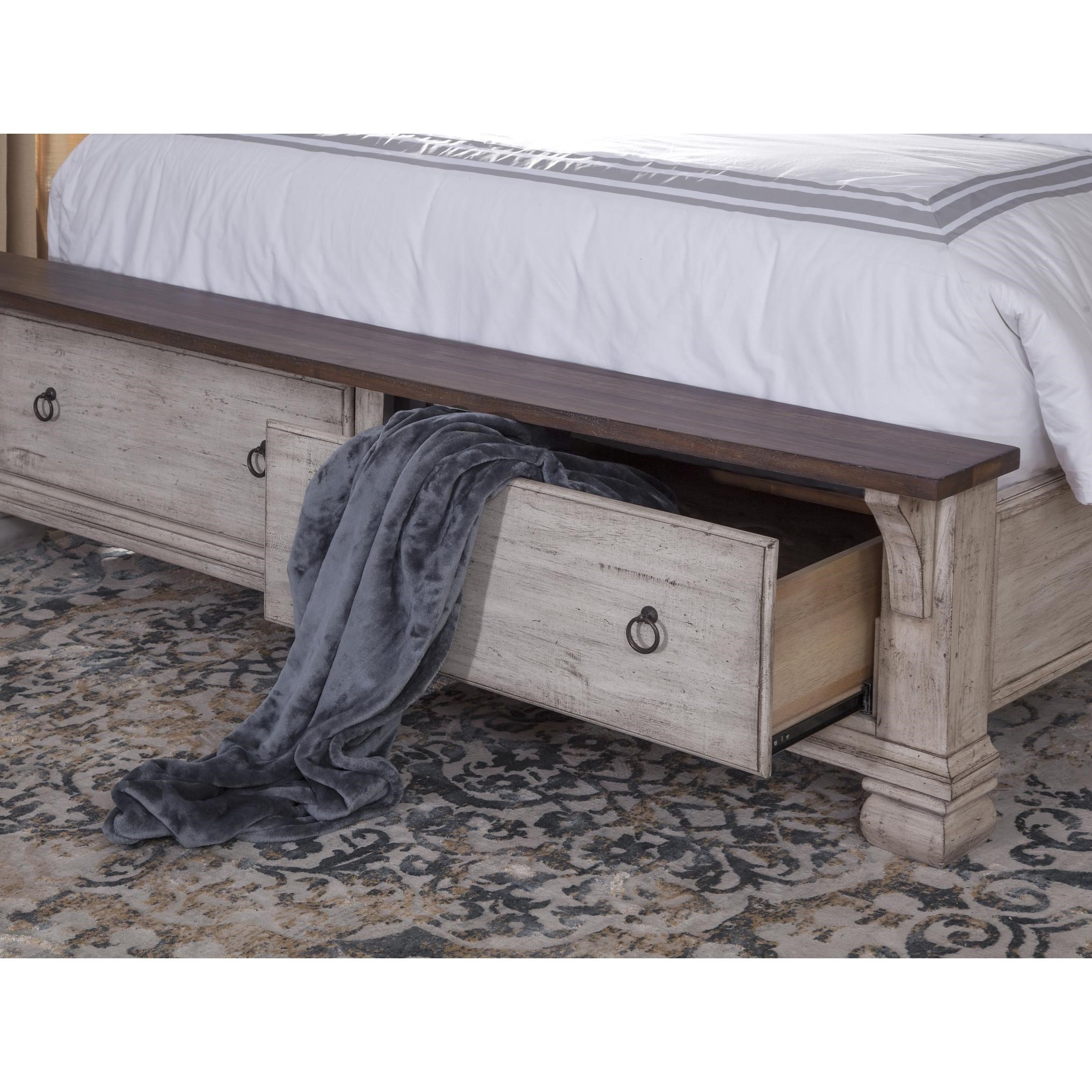 Belmont king hot sale upholstered bed